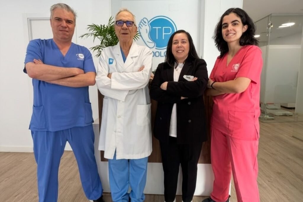 Equipo TP Podología, podólogos especializados en Leganés.