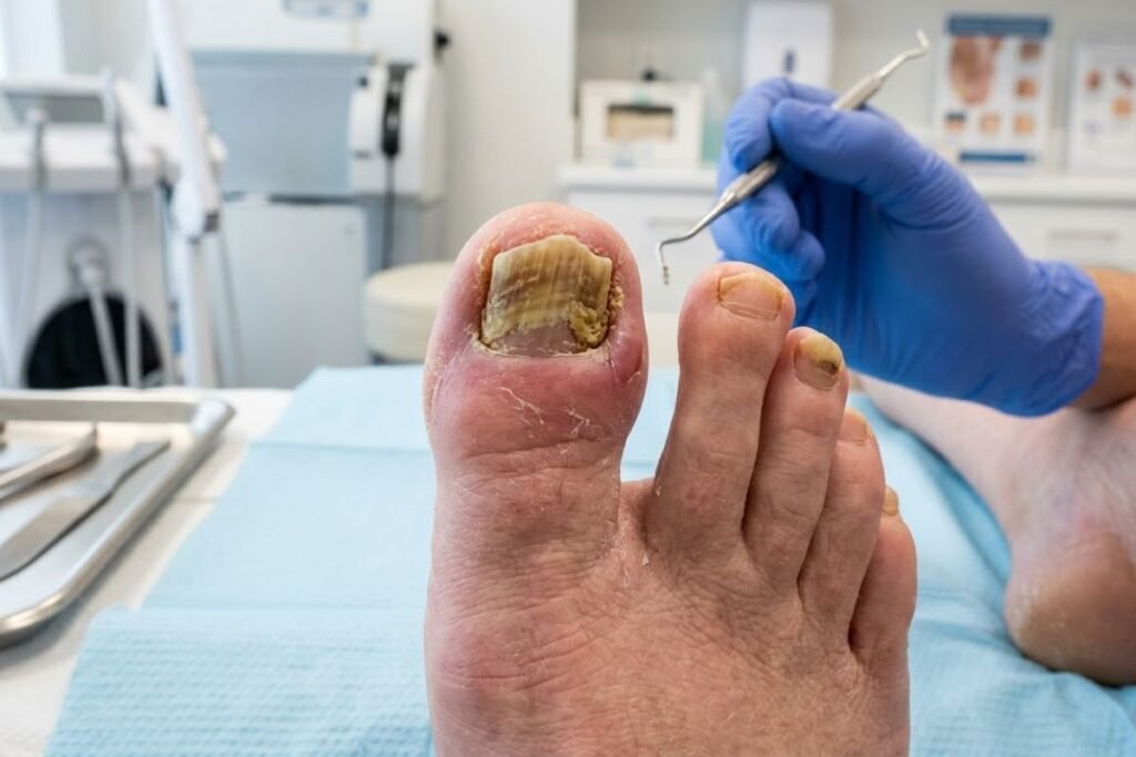 Onicomicosis en Leganés