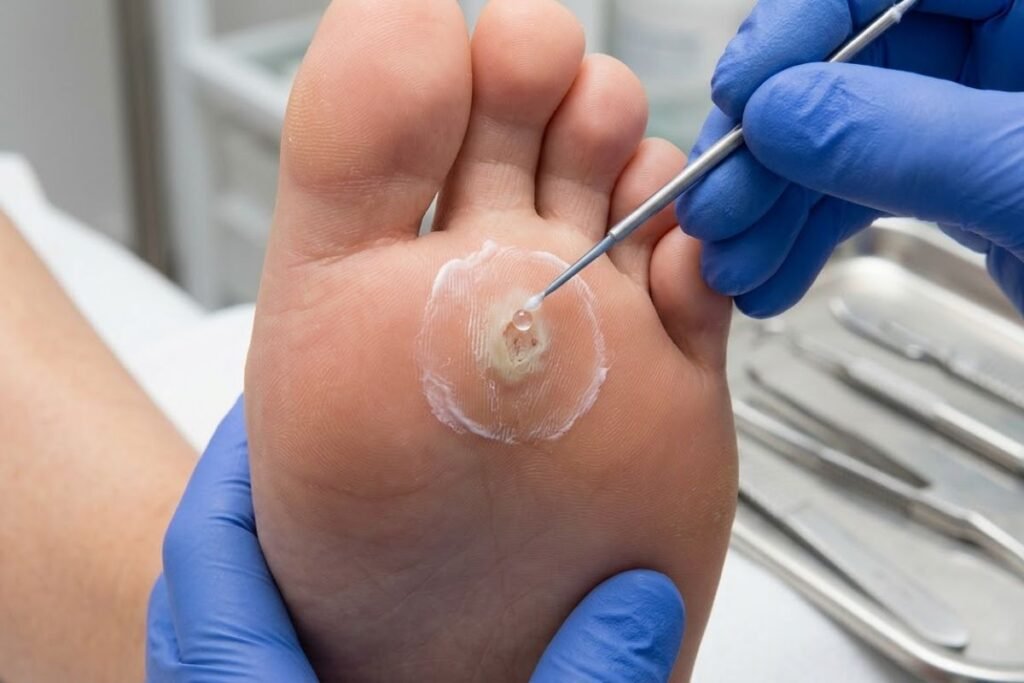 Tratamiento Papiloma con Ácido Nítrico